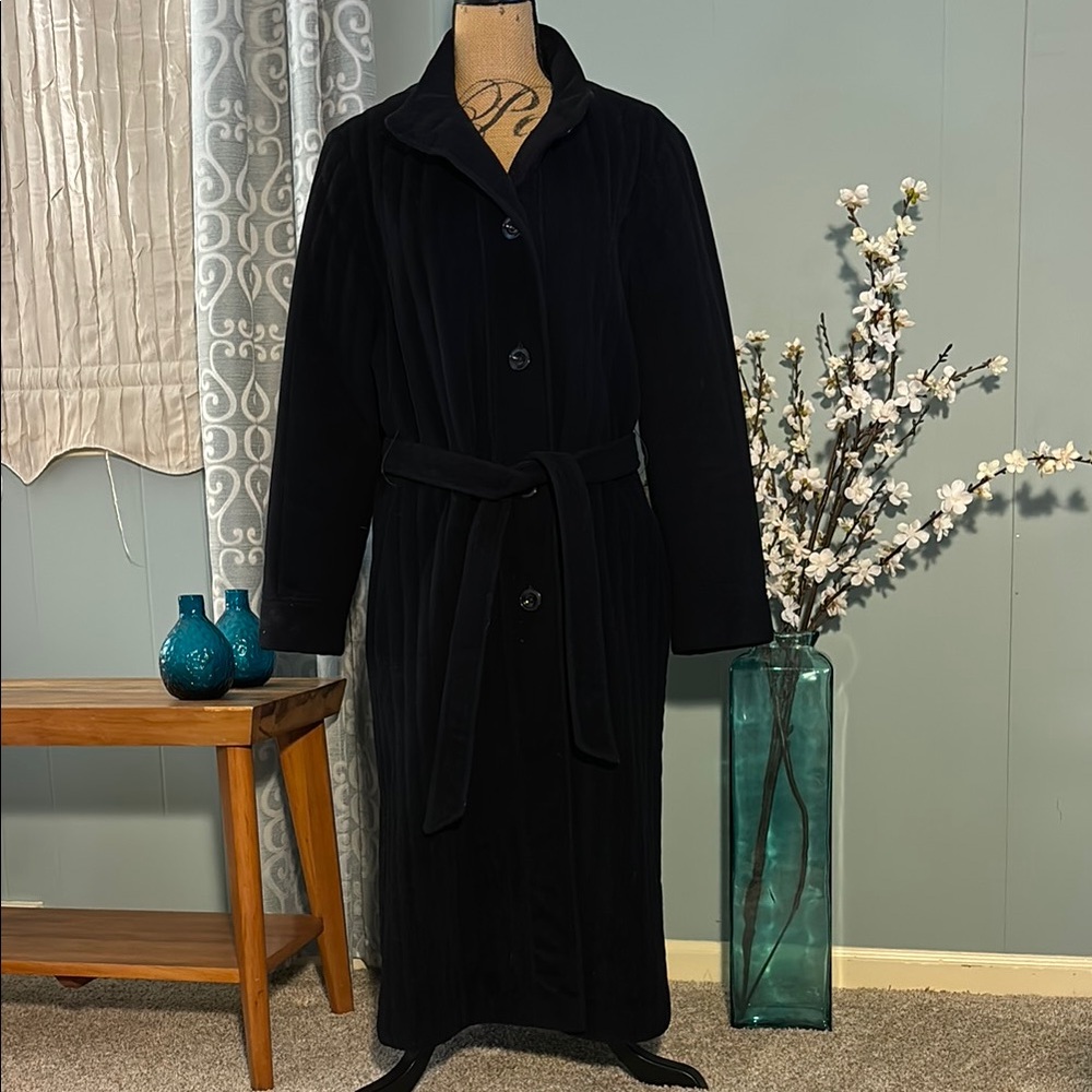 Vintage Lorendale by Bromleigh Belted Overcoat/Trench Coat